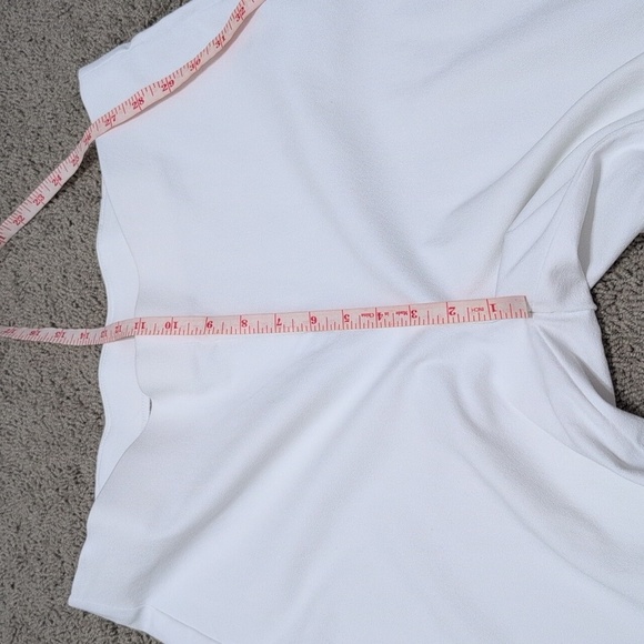 Easywear By Chicos White Pull On Slim Professional Slacks Pants Size 1.5(10) - Picture 8 of 12